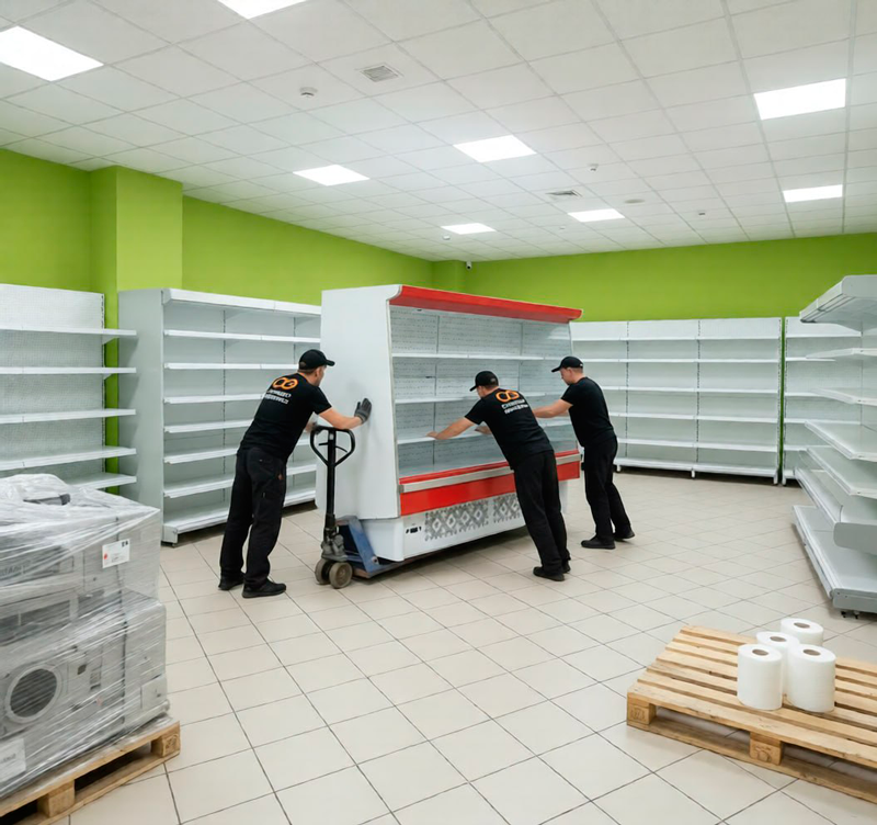 Переезд магазина в Клинцах